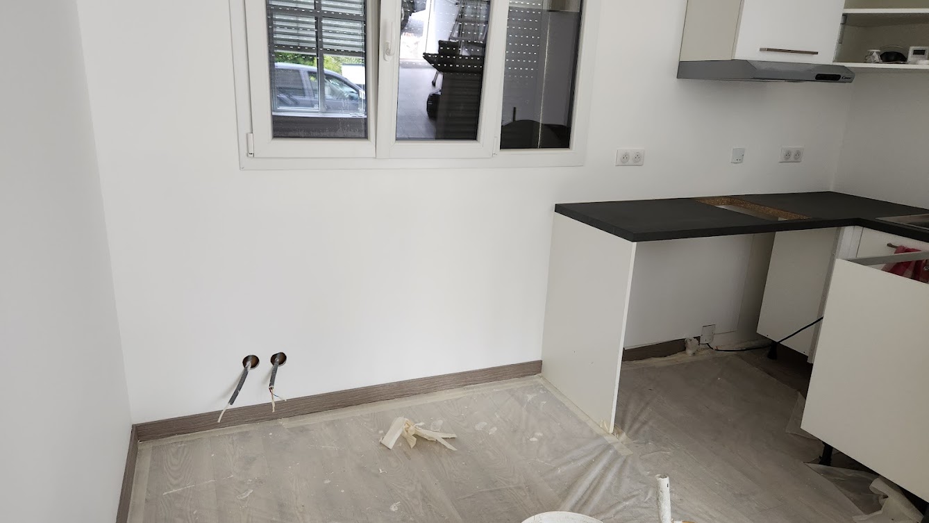 Aperçu du chantier : Cuisine